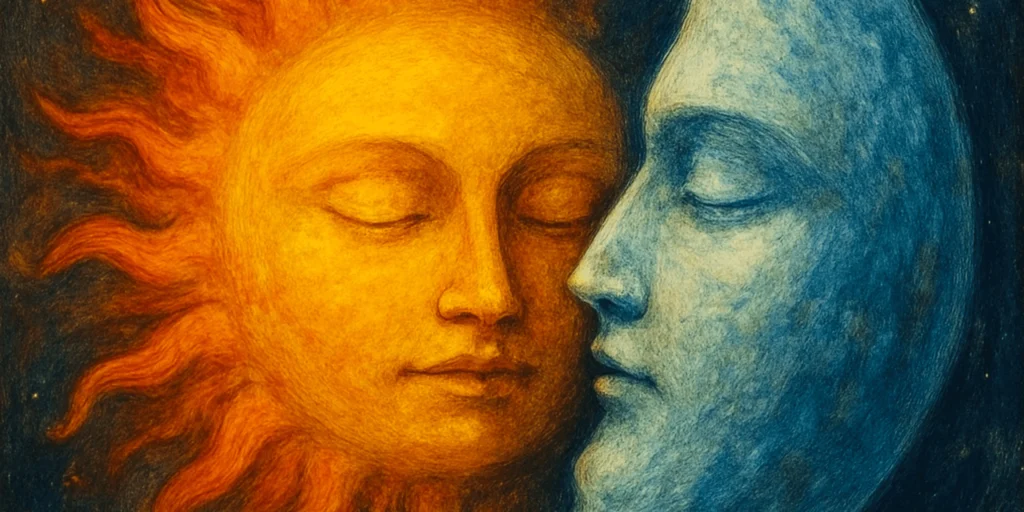 lune et soleil tarot